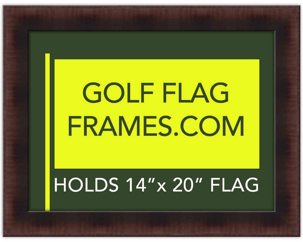 20x20 Picture Frame Ideas 14x20 Frame With Mat 2127 Brown To Hold 1420 Golf Flag