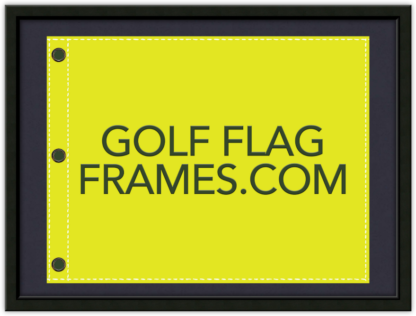 Custom Size Black Flag Frame, (Moulding blk-001, Choice of Mat Color) - Image 8