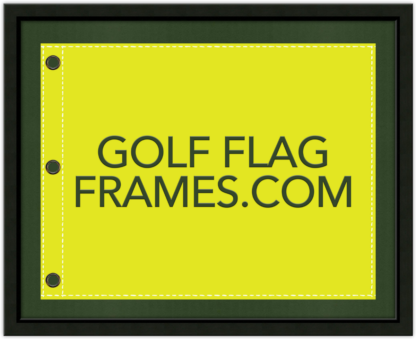 Custom Size Black Flag Frame, (Moulding blk-001, Choice of Mat Color) - Image 7