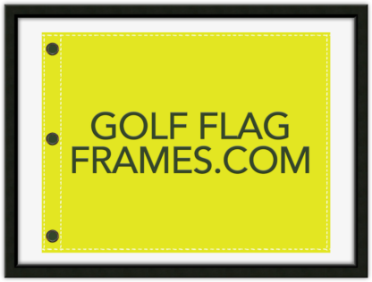 Custom Size Black Flag Frame, (Moulding blk-001, Choice of Mat Color) - Image 9