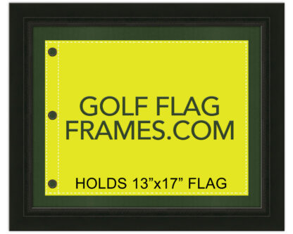 16x20 Black Frame to Hold 13x17 Golf Flag (Moulding blk-002, Reversible Green or Black Mat) - Image 5