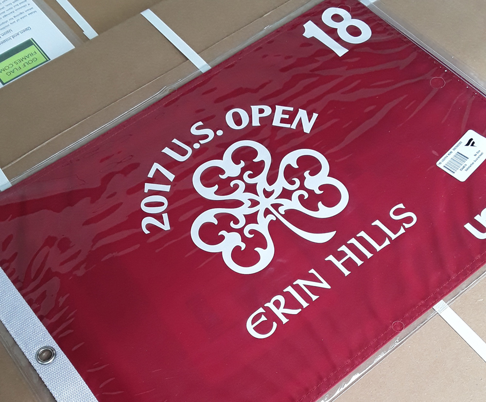 2017 Us Open Golf Flag Frame Golfflagframes