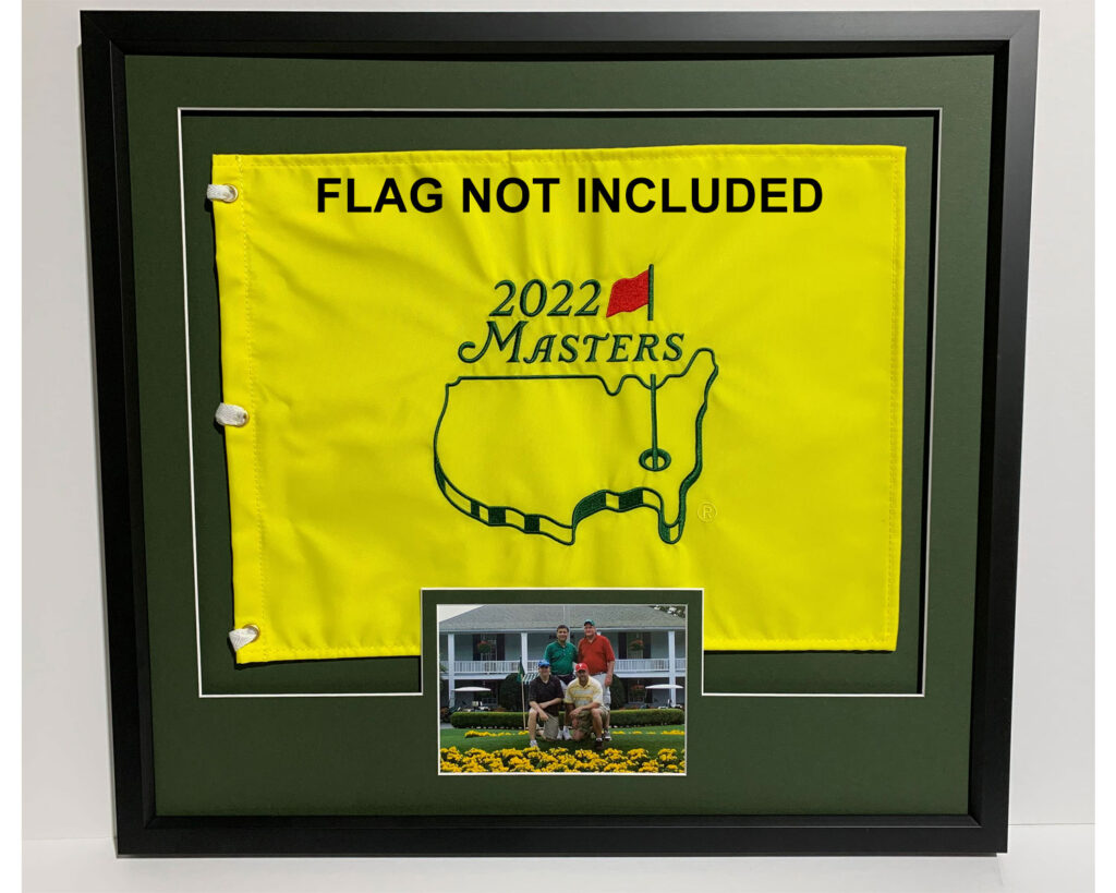 NEW Frames for Masters Flag and Photo GolfFlagFrames